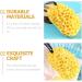 Beavorty 3pcs Honeycomb Bath Ball Sponges - Natural Exfoliating Loofah for Skin Cleansing & Shower | International Shipping Available - Buy Online on GoSupps.com