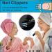 Stainless Steel Nail Clippers Toe Nail Clippers for Thick Nails Toenail Clippers for Men and Women Sharp and Study Nail Cutter Black - Buy Online on GoSupps.com