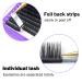NAGARAKU 0.03mm D Curl Individual Eyelash Extensions - 14mm 16 Rows | Soft Natural Matte Black | Professional Mega Volume Beauty Salon Supplies - Buy Online on GoSupps.com