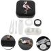 Shop Healvian Vintage Contact Lens Container - Portable Eye Lens Case with Mirror | International Shipping Available - Buy Online on GoSupps.com