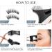 FunnAura 8Pairs Reusable Magnetic Eyelashes Natural Look Waterproof False Lashes Magnetic No Glue with Applicator(Black) - Buy Online on GoSupps.com