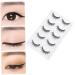 minkissy 80 Pairs Lashes Natural False Lashes Fake Eyelash Dense Eyelash Eyelashes 3d Cross