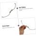 FOMIYES 3pcs Bow Eyebrow Ruler Eyebrow Level Ruler Eyebrow Horizontal Ruler Eyebrow Line Eyebrow Trimming - Buy Online on GoSupps.com