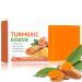 Turmeric Soap For Acne Dark Spots Smooth Skin Dark Spot Corrector Remover Natural Soap Bar Gentle For Face & Body Moisturizing Firming Vegan & Cruelty Free Organic Soap
