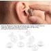 Buy 10PCs Open Domes for Hearing Aids | Single Layer Replacement Earplugs | 9mm In-Ear Rubber Head Accessories - Buy Online on GoSupps.com