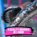 Muc-Off 206 5 Piece Premium Brush Kit - Bike Cleaning Brushes with Nylon Bristles and Rubberised Handles - Buy Online on GoSupps.com