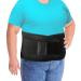 Back Brace for Lower Back Pain - Lumbar Support Relief for Back Pain Sciatica Herniated Disc Scoliosis and more - Adjustable Support Straps - Lower Back Belt for Women and Men 6XL(65"-76")