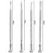 4Pcs Double Ended Cuticle Pusher & Scraper Set for Fingernails and Toenails - Buy Online on GoSupps.com