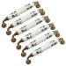 Creatwls 6 piece cabinet handles kitchen handle arch handles furniture hardware furniture button furniture knob kitchen bathroom cabinet furniture handle porcelain handles knob holes 128 mm style b