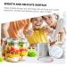 Mipcase 150 Pcs Mason Jar Lids Mason Jar Top Lid Jar Lids and Rings Glass Bottle Screw Caps Reusable Storage Covers Airtight and Leak- Proof Seal Wide Jar Supplies Things CD Tinplate Split Silverx5pcs 7X7X0.2CMx5pcs - Buy Online on GoSupps.com