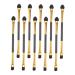 BIUDECO 20pcs Double Ended Eyeshadow Brush Makeup Brush Eyeshadow Dual Sided Dual Sided Eyeshadow Travel
