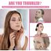 Buy Ice Face Roller - Reusable Beauty Massager for Skin Care Reduces Pores & Fine Lines - Pink - Buy Online on GoSupps.com