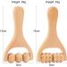 2-Pack Wooden Massage Roller - Foot & Body Fascia Rod with Handle for Back Legs Neck & Shoulders - Buy Online on GoSupps.com