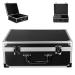 One Tattoo World Tattoo Kit Box Tattoo Machine Case Box 12.6" x 9.5" x 5.1" with Lock Key Storage Case with Sponge and pre-Cut dividers to sort Different Tattoo Equipment and Supplies in one Box