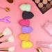 Dolovemk Makeup Sponge Set - 6 Latex-Free Pear Shape Mixers for Liquid Makeup | Handmade Foundation Blending Sponges in 6 Colors - Buy Online on GoSupps.com