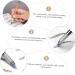 Mipcase 1pc Crystal Embroidery Pen Brown Eyebrow Pencils Professional Eyebrow Microblading Tool Hand Pen 1 count (Pack of 1) Orange - Buy Online on GoSupps.com