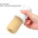 Soft Hair Neck Duster Brush with Talcum Powder Press Salon & Travel Styling Tool for Fine & Soft Hair (White) - Buy Online on GoSupps.com