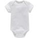 Bestele Baby Bodysuits: Short Sleeve Cotton Onesies Set for Newborn Boys and Girls - 3 Pack Plain White - Sizes 0-3 Months - Buy Online on GoSupps.com