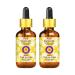 DEve Herbes Pure Canola Oil (Brassica Napus) with glass dripper natural therapeutic quality cold -pressed (Pack of Two) 100ml x 2 (6.76 oz) 100 ml (2 -pack)