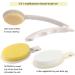 LFJ Long Handled Sponge Dry Body Brush Bathing Set - Back & Cream Applicator Accessories - Buy Online on GoSupps.com