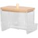 Zerodi Cotton Swab Storage Case | High Transparency Lid Design for Makeup & Jewelry Organization - Buy Online on GoSupps.com