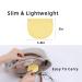 BUCKBURG Slim Silicone Aligner & Retainer Case - Yellow | Compatible with Invisalign & Night Guards | Vent Holes for Hygiene | Minimalistic Design - Buy Online on GoSupps.com