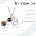 lorajewel Photo Necklaces Personalised Necklaces For Women Projection Necklace Pet Dog or Cat Paw Print Pendant Memorial Necklaces Christmas Birthday Gift For Girl Lover Silver - Buy Online on GoSupps.com