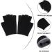 FOMIYES 4 Pairs Half Finger Moisturizing Gloves Gel Gloves Half Finger Touch Screen Gloves Cosmetic Gloves Half Finger Gloves Womens Glives Miss Dry Hands Plant Essential Oil Apparel - Buy Online on GoSupps.com