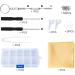 Eyeglass Repair Tool with Screws Silicone Nose Pad Tweezer Eyeglass Repair Tool Glasses Tightening Kits Easy to Use - Buy Online on GoSupps.com