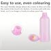 Norhogo 2 Pieces Hair Dye Brush Bottle Root Comb Applicator - Pink - Buy Online on GoSupps.com