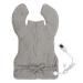 Heating Pad Back Heating Pad 6-Level Adjustment Drapable Large Heating Pad for Back Pain (Silver Gray)(EU 220V)