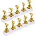 2 Sets Nail Stand Display Magnetic Nail Practice Holder Acrylic Nail Tip Display Stand DIY Nail Art Accessories for Painting Nails False Nail Tip Manicure Tool