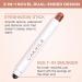 LOKFAR Cream Eye-Shadow Stick Waterproof Matte and Shimmer Eyeshadow Pen - 06 Dark Brown Shimmer - Buy Online on GoSupps.com