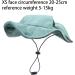 Folpus Outdoor Dog Hat - Breathable Summer Cap for Small to Large Dogs - XS Green Puppy Sun Hat - Buy Online on GoSupps.com