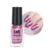 Metallic Nail Polish - Pink Mirror Nail Varnish - 6ML Metallic Effect Nail Art Polish - Light Pink Nail Polish - Chrome Nail Polish - No UV Needed