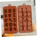 IMIKEYA 3pcs 15 Candy Molds Cooking Molds Silicone Baking Molds Cartoon Animal Mold Chocolate Cookie Silicone Molds Silicone Candy Mold Non-Stick Mold Silicone Bakeware Cake mediumx3pcs Coffeex3pcs - Buy Online on GoSupps.com