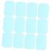 Beavorty replacement 12th replacement gel pads for abdominal stimulators belly trainer gel pads abdominal muscle gel pads muscle trainer abdominal muscle coach with pads skin toner fitness sticker hydrogels