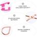 Housoutil Magnetic False Eyelash Curler Makeup Eyelashes Clamp Magnetic Eyelashes Applicator Tool Lash Tools Stainless Steel Miss Make up Pink Soft Magnet 11.5x6.2x1.6cm - Buy Online on GoSupps.com