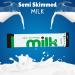 Lakeland Dairies Milk Stick | Convenient Single-Serve Semi-Skimmed Milk Pack of 10 x 10ml Milk-Sticks 10 ml (Pack of 10) - Buy Online on GoSupps.com