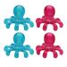Minkissy 8 pieces massage device Household puller Hand-shampooer head massage tingling racle hair supply head accessories head scratch plastic older accessories