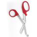 CE Certified Red Utility Trauma Scissors - 5.5 Rescue Shears for First Aid & Medical Use - Buy Online on GoSupps.com