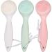 Facial Cleansing Brush 3Pcs Silicone Face Scrubber Handheld Face Brush with Hanging Rope Detachable Massaging Facial Brush Cleansing Appliances Brushes - Buy Online on GoSupps.com