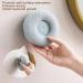 Suction Cup Bath Ball Set - Soft Sunflower Shower Sponge & Exfoliating Loofah for Body Scrub - 2 PCS in Apricot & Blue - Buy Online on GoSupps.com