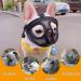BARKLESS French Bulldog Muzzle Short Snout Dog Muzzle with Breathable Mesh for Shih Tzu and Pug Mask Frenchie Muzzle for Biting Chewing Licking Ideal for Grooming Vet Visits (XS Black) Black XS - Buy Online on GoSupps.com