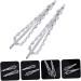 minkissy 1 Pair Crystal Zirconia Hair Clip Wedding Hair Accessories for Women Crystal Hair Clip Bride Hair Clip Crystal Hairpins Hair Barrettes Rhinestone Hair Clips Girl Miss Headgear - Buy Online on GoSupps.com