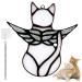 Lam-lord Angel Cat Memorial Gifts Ornaments Stained Acrylic Window Hanging Decor Angel Wings Cat Sun Catcher Pet Memorial Statue for Cat Lovers Pet Loss Cat Themed Sympathy Present(White) - Buy Online on GoSupps.com