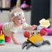 Crawling Crab Baby Toys with Music and LED Light for Kids Toddles - Interactive Infrared Induction RC Toys with Automatically Avoid Obstacles - USB Rechargeable Electronics Toys for Boy and Girl Gift - Buy Online on GoSupps.com