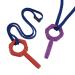 Sensory Direct Chewbuddy Pling grave chewing and converting sensory toys for fidget chewing or dental aid for children adults autism ADHD ASD SPD red / violet 2 pieces of 2-pack violet / red