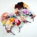 Mexican Rose Flower Crown Headband Halloween Party Flower Hairbands Costume Headpiece Headwear Floral Headgear for Halloween - Buy Online on GoSupps.com