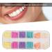 Verdant Touch Wooden Wedges - 600 Count Colorful Dental Care Interdental Toothpicks & Brushes for Optimal Oral Hygiene - Buy Online on GoSupps.com